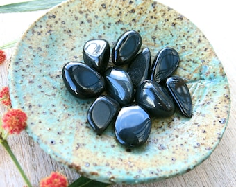 Obsidian Tumble Stone