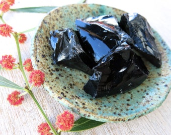 Black Obsidian Crystal Stone