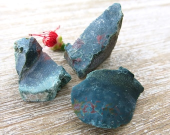 Bloodstone Raw Crystal