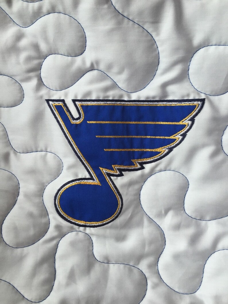 Louis Blues baby quilt St