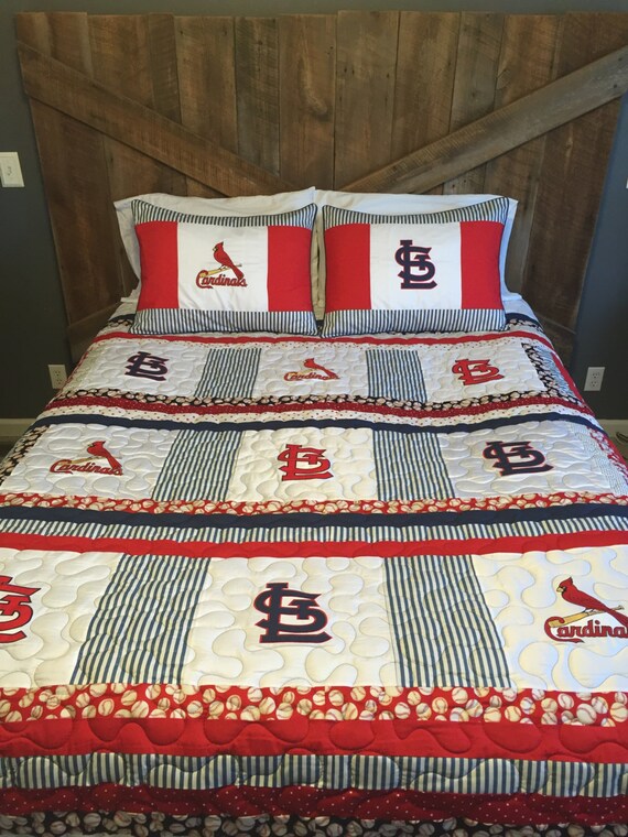 St Louis Cardinals Queen Size Quilt