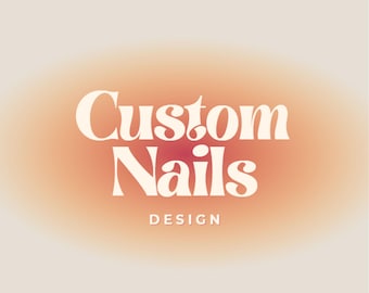 Custom Press On Nails | Personalized Nail Design | Handmade Custom Nails | Choose Your Design | Made to Order Nails | Custom Nail Set