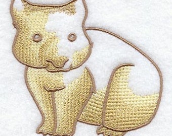 Wombat Broderad Våffelvävd Handduk/Diskhandduk