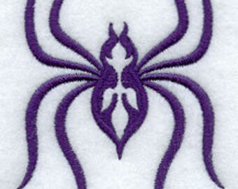 Damask Spider Accent Embroidered Waffle Weave Hand/Dish Towel