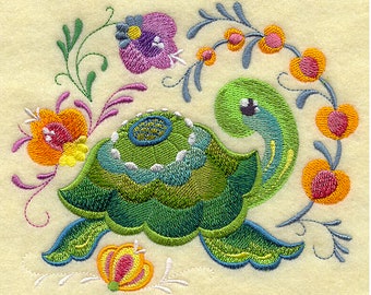 Rosemailng Turtle Waffle Weave Hand/Dish Towel