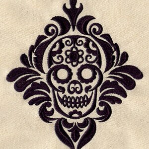 Hunter Skully Embroidered Waffle Weave Hand/Dish Towel Hunter Skully Embroidered Waffle Weave Hand/Dish Towel