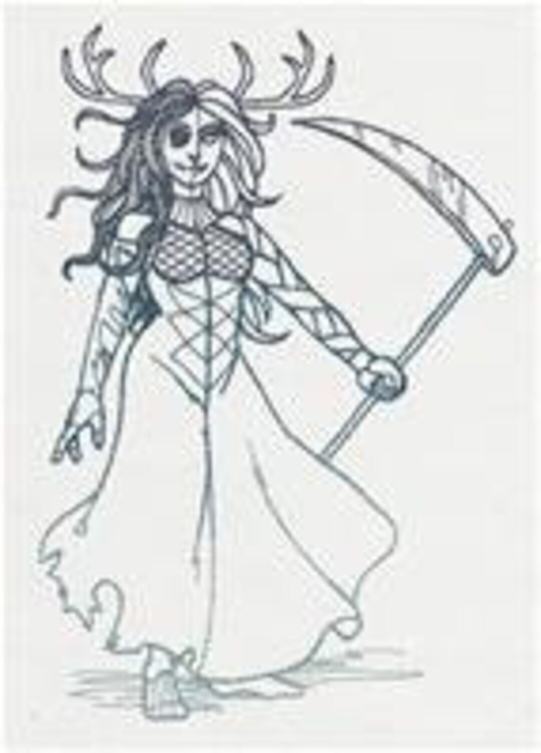 Hel - Norse Goddess - Queen of Helheim, This Goddess of the Underworld ...