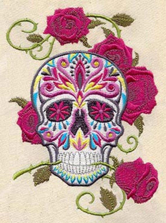 Floral Texture Decorative Skulls Human Skull Day Of The Dead Womens Ultra Lighweight Mesh Soft Sole