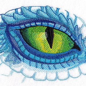 Asciugamano/asciugamano da cucina con ricamo a nido d&#39;ape Dragon Eye