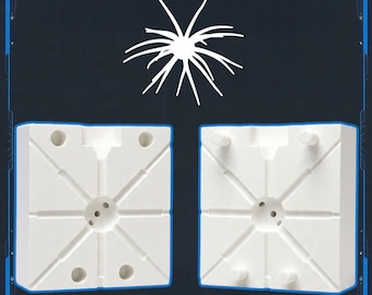 Molde para cebo Fuzzy Dice para pesca Molde para cebo PRO FLOW