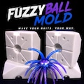 Fuzzy Ball Mold PRO –DIY Coike style fishing mold Hair Ball Tentacle Urchin Fishing Bait Mold
