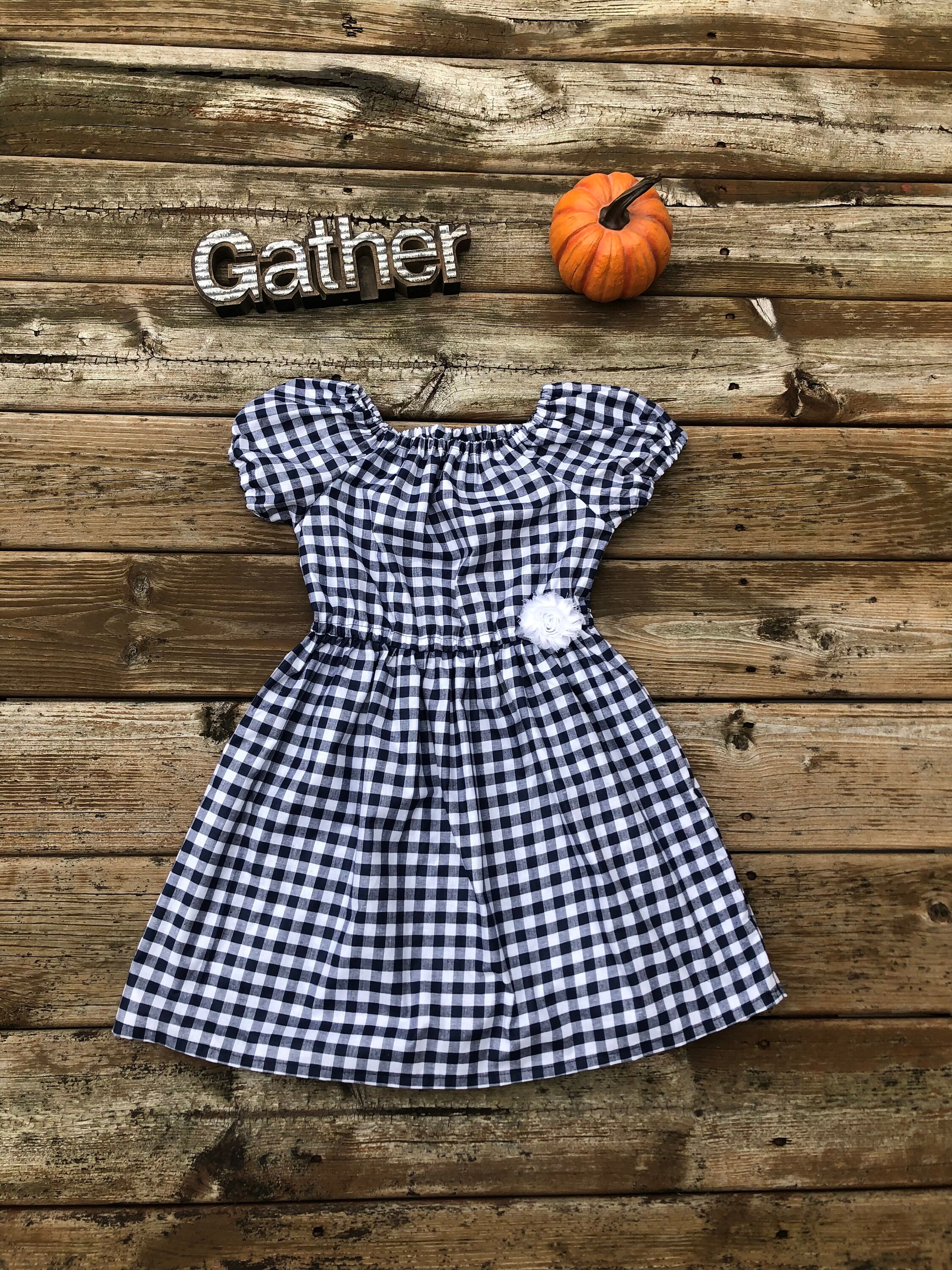 ワンピース Uhr Checkered Tiered Dress 5-6Y il_fullxfull.4289955818_g36p.jpg