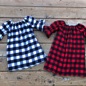 buffalo plaid bridesmaid dresses Love Kuza Camel Buffalo Plaid Venechia Maxi Wrap Dress Camel/Black Plaid / Small (2-6)