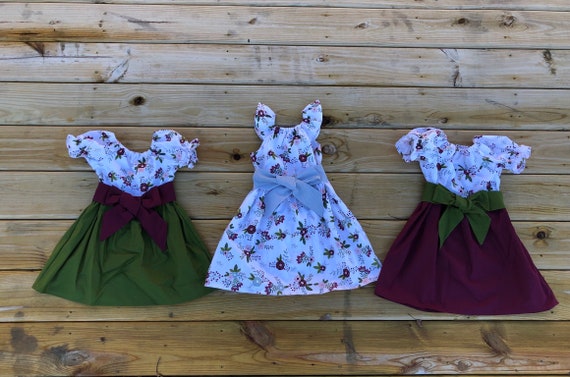matching easter dresses sisters