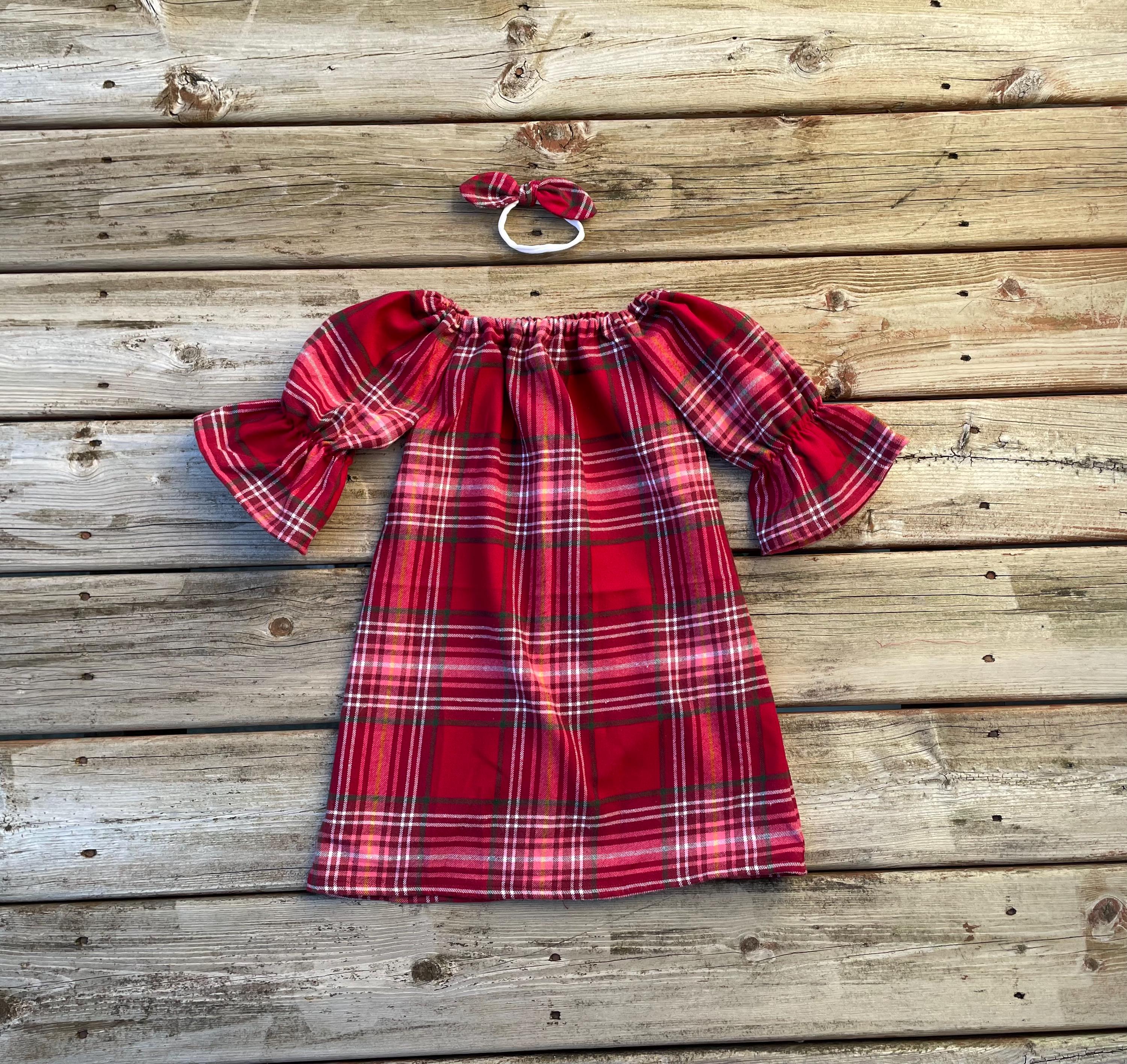Girl Cranberry Dress - Etsy