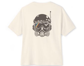 Camiseta retro Arc Raiders / Camiseta oversize de corte cuadrado