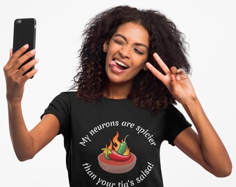 Neuro Spice Vibe Tee, Unisex T-Shirt for Adults