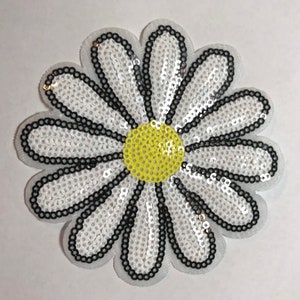 Daisy Iron on patch VSCO for clothing backpacks Face Mask Patch