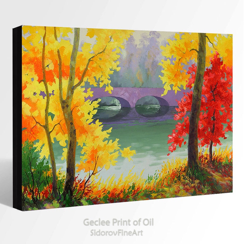 OIL Painting Giclee Print Canvas Print Fine Art Print of Etsy