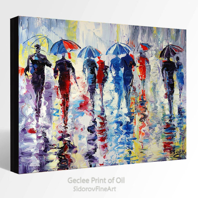 Oil Painting GICLEE Print Canvas Fine Art Print of ORIGINAL Etsy