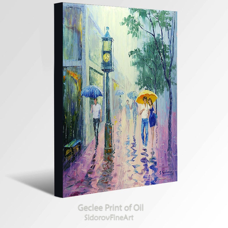 Oil Painting GICLEE Print Canvas Fine Art Print of ORIGINAL Etsy