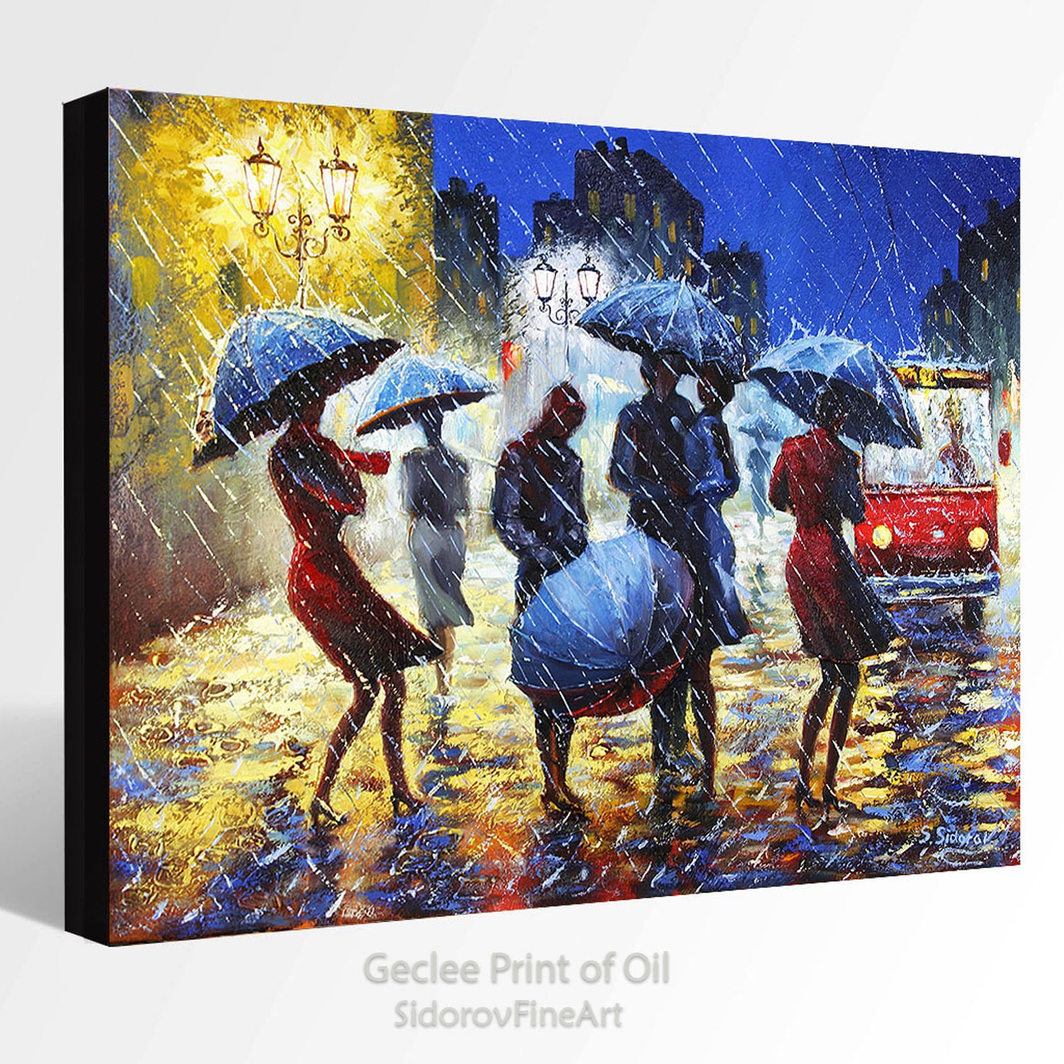 Oil Painting GICLEE Print Canvas Fine Art Print of ORIGINAL Etsy