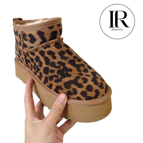 UGG Leopard Mini Boot – Platform Winter Style - image 1