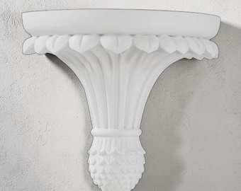 Gothic Wall Shelf Corbel, Floating Mini Shelf, Victorian Antique Style Decorative Bracket, Small Wall Mounted Bathroom, Bedroom, Living Room