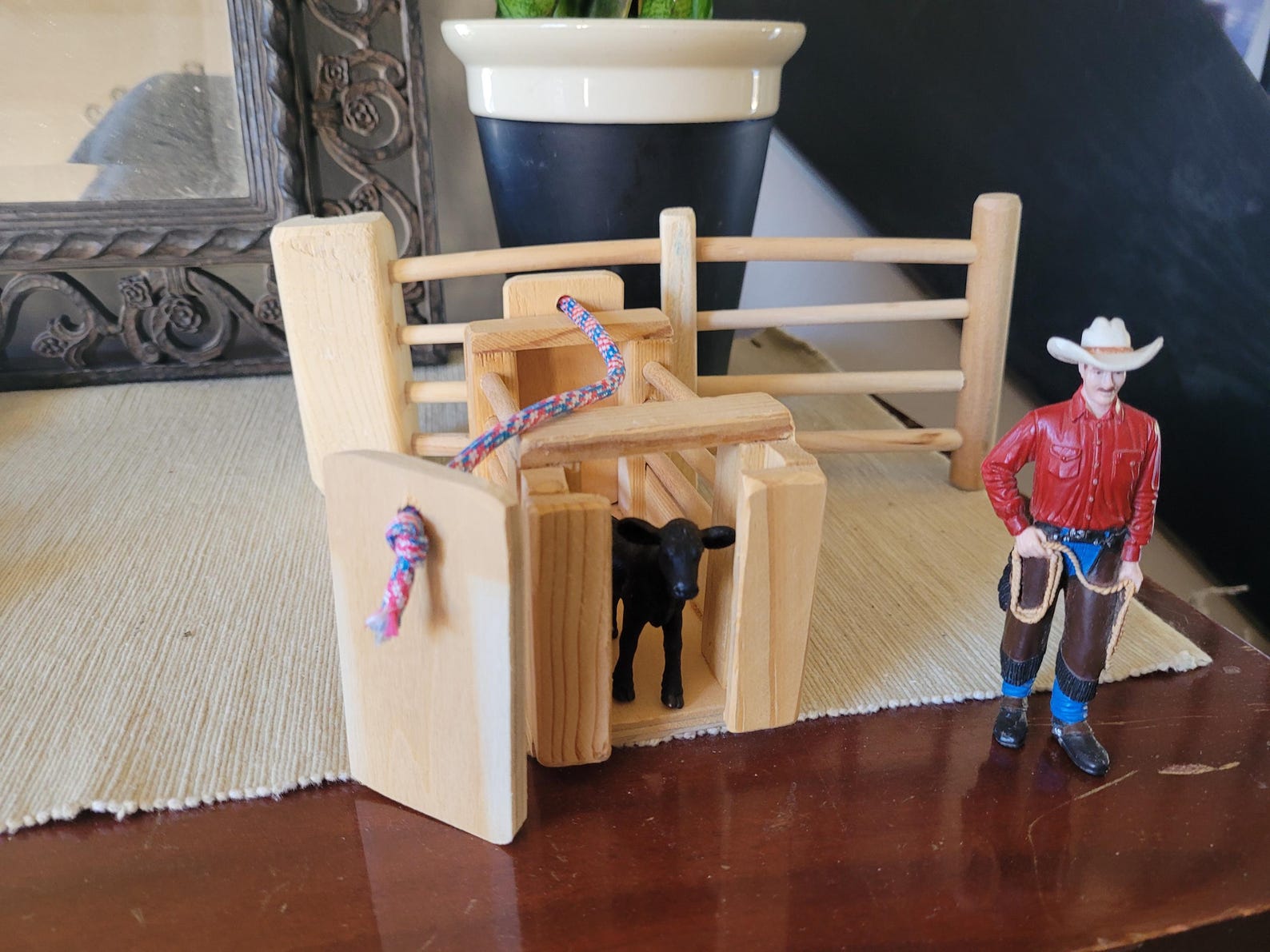 Metal Toy Rodeo Arena Rodeo Arena and Holding Pens - Etsy