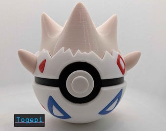 Togepi Pokéball | 3D gedruckter Eierball | Sammlergeschenk