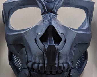 Cyber Skull Mask | 3D Printed Futuristic Mask