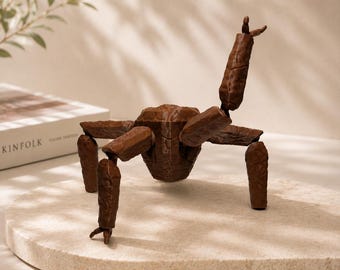 Rocky the Alien Pen Holder Bookshelf Decor - Articulated 3D Printed Action Figure