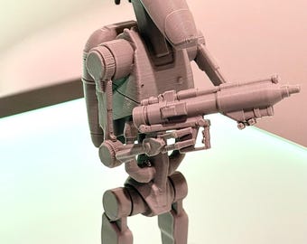 Battle Droid B1, 3D Printed Fun Inspired Action Figure