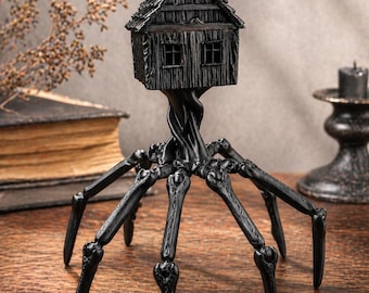 Cabeza de casa de Trevor Henderson - Figura de acción articulada de una casa espeluznante