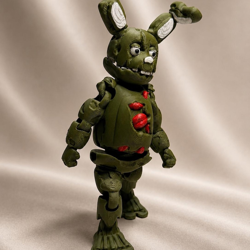 Toy Springtrap Figure - Etsy
