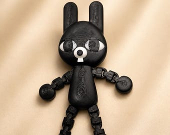 Articulated Ratthew Figure – Animal Hospital Roblox Collectible Toy, Horror Desk Companion