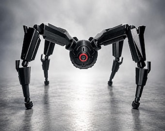 Figura impresa en 3D de ARC Raiders Leaper, modelo de robot articulado, artículo de colección de ciencia ficción para videojuegos y exhibición de escritorio.