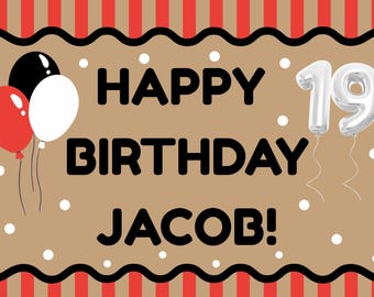 Happy Birthday Banner