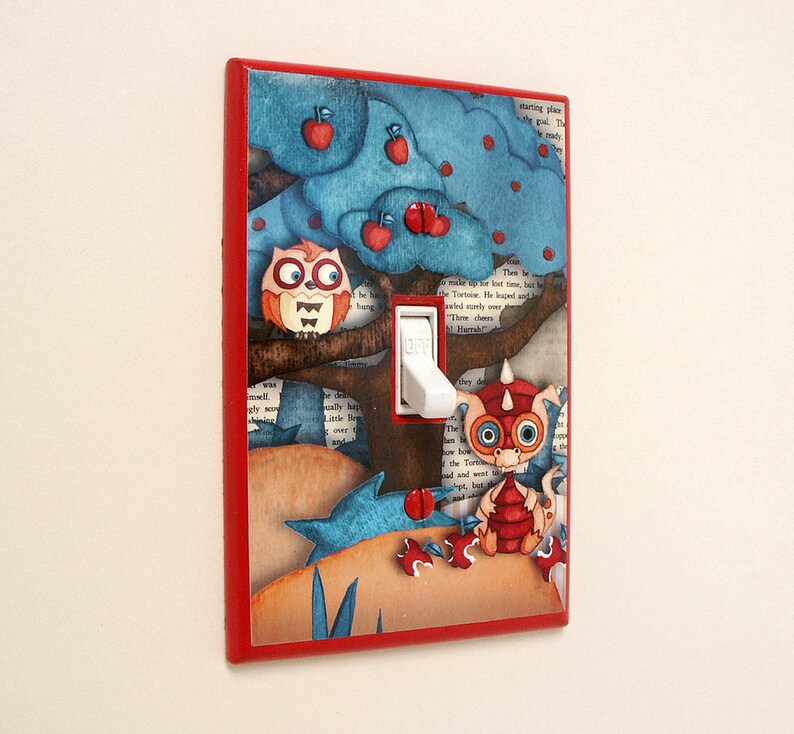 nursery light switch cover