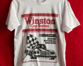 Vintage 90s Winston Cup Series Nascar Racing T-Shirt, Winston Cup Shirt, 90s Nascar Shirt, 90s Nascar Tee, Gift For Father, Gift For Mother