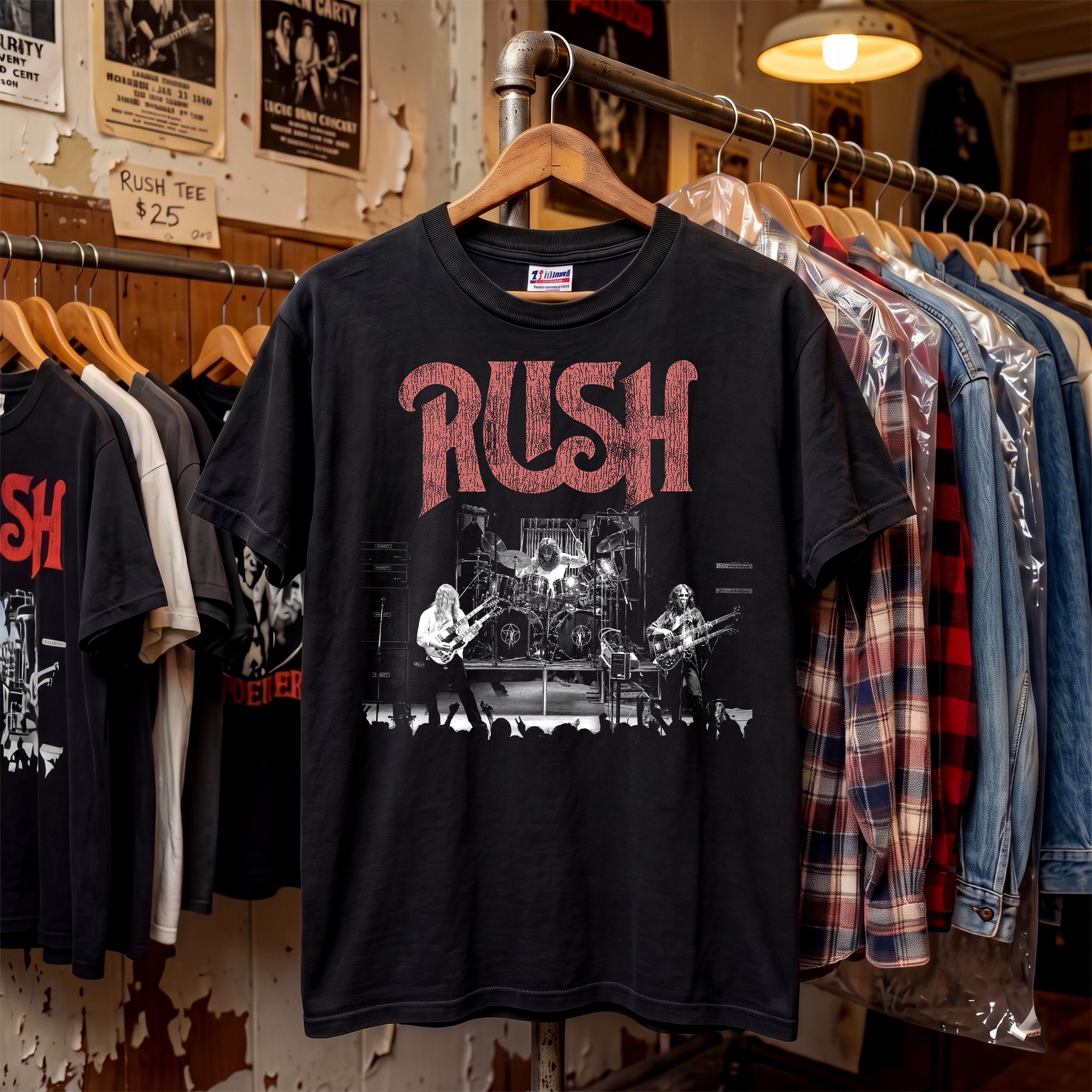 Rush Band Tshirt - Etsy