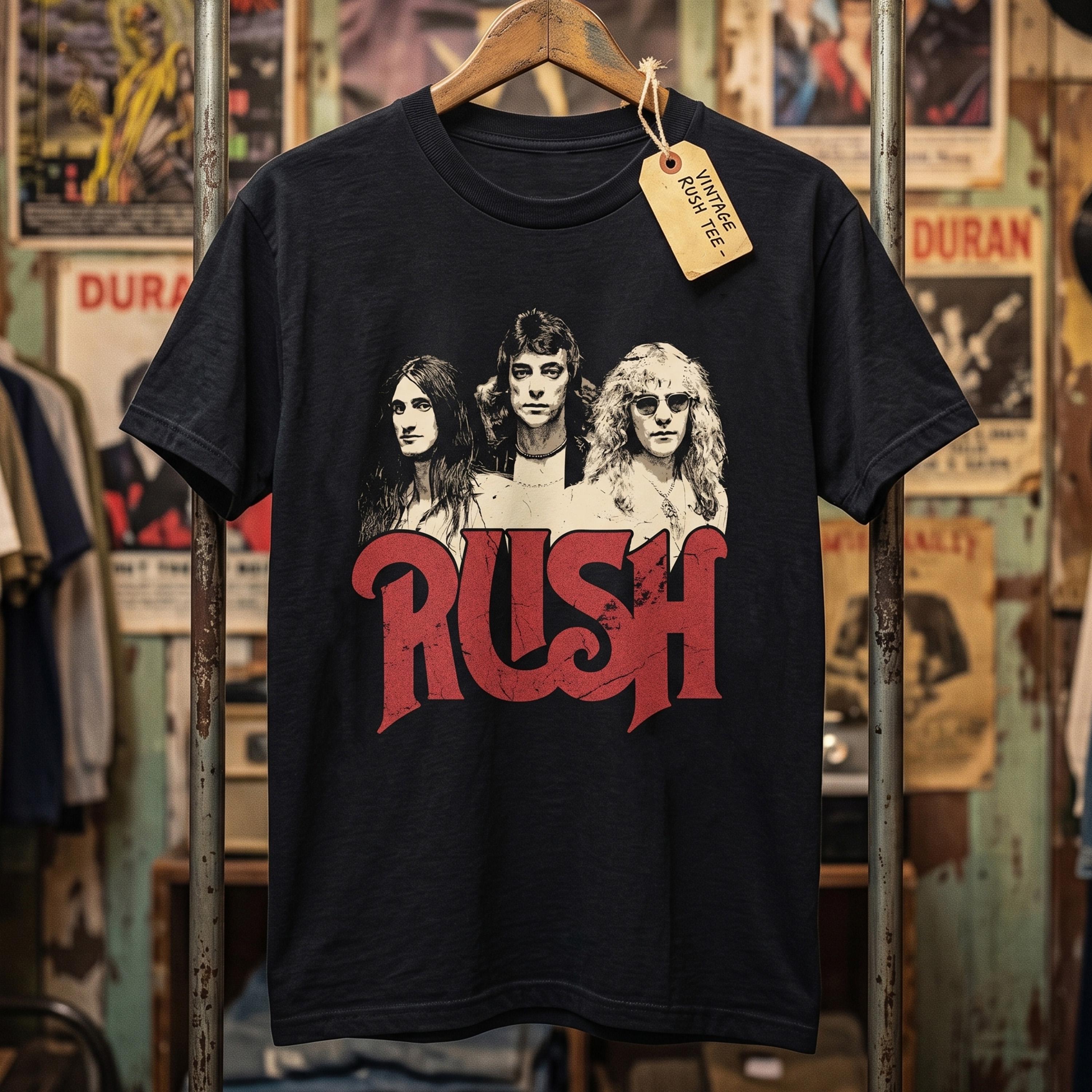 Comfort Colors Rush Band Shirt, Vintage Rush Tee, Classic Rock T