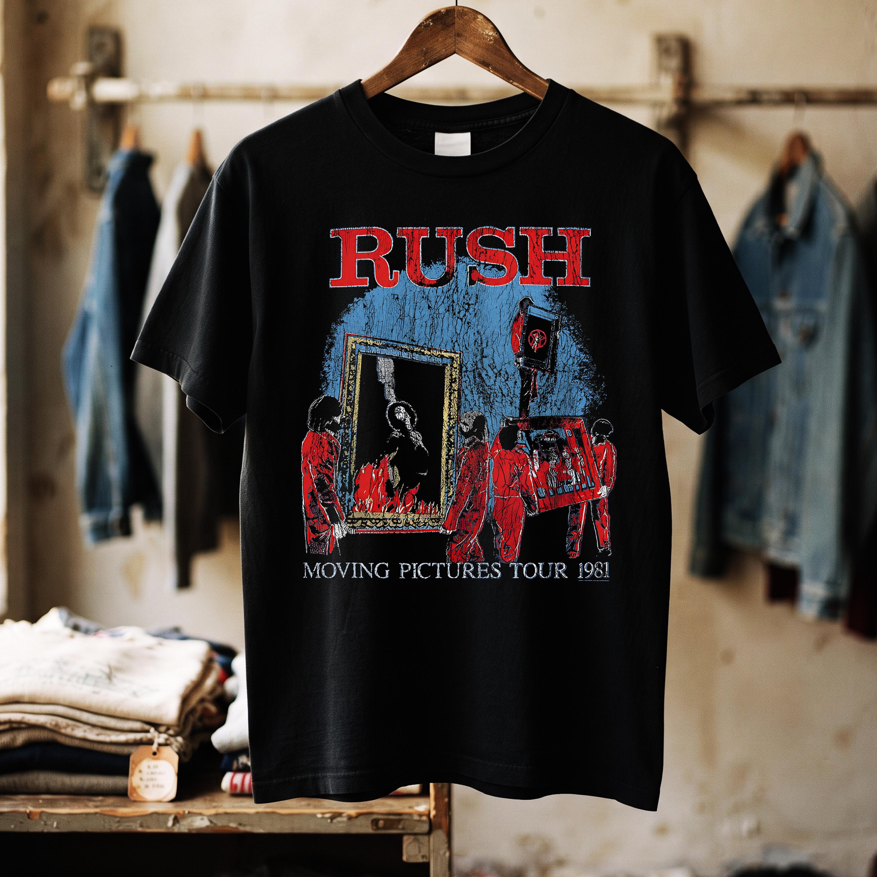 Rush Moving Pictures T Shirt - Etsy
