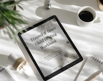 Trauma & Inner Child Healing Workbook | Therapist Handout Edition | Mental Health Printable | Shadow Work Healing Worksheets | Counseling