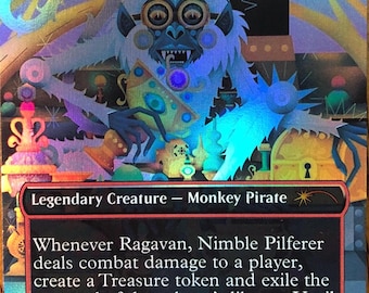 Mtg - Ragavan, Nimble Pilferer - Foil - Secret Lair Prize - Card #0007 -  Commander - Legacy - Video!!! (0w0)