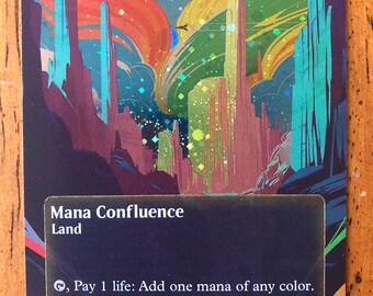 Mtg - Mana Conflunce - Stellar Sights - Galaxy Foil - Legacy - Commander - Edh  - WATCH ITEM VIDEO! O_O