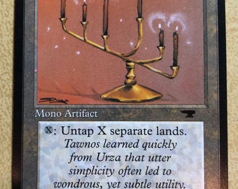 Mtg - Candelabra - Antiquities - Card #43 - Vintage - Commander - Oathbreaker