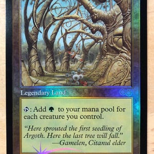 Mtg - Gaeas vagga - FoiL - Domarpromo - Mark Zug - Legacy - Commander - Titta på video 0_0