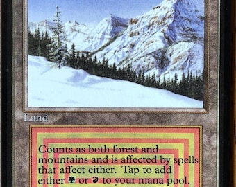 Mtg - Taiga - Beta - Reserved - Vintage - Legacy - WATCH ITEM VIDEO!