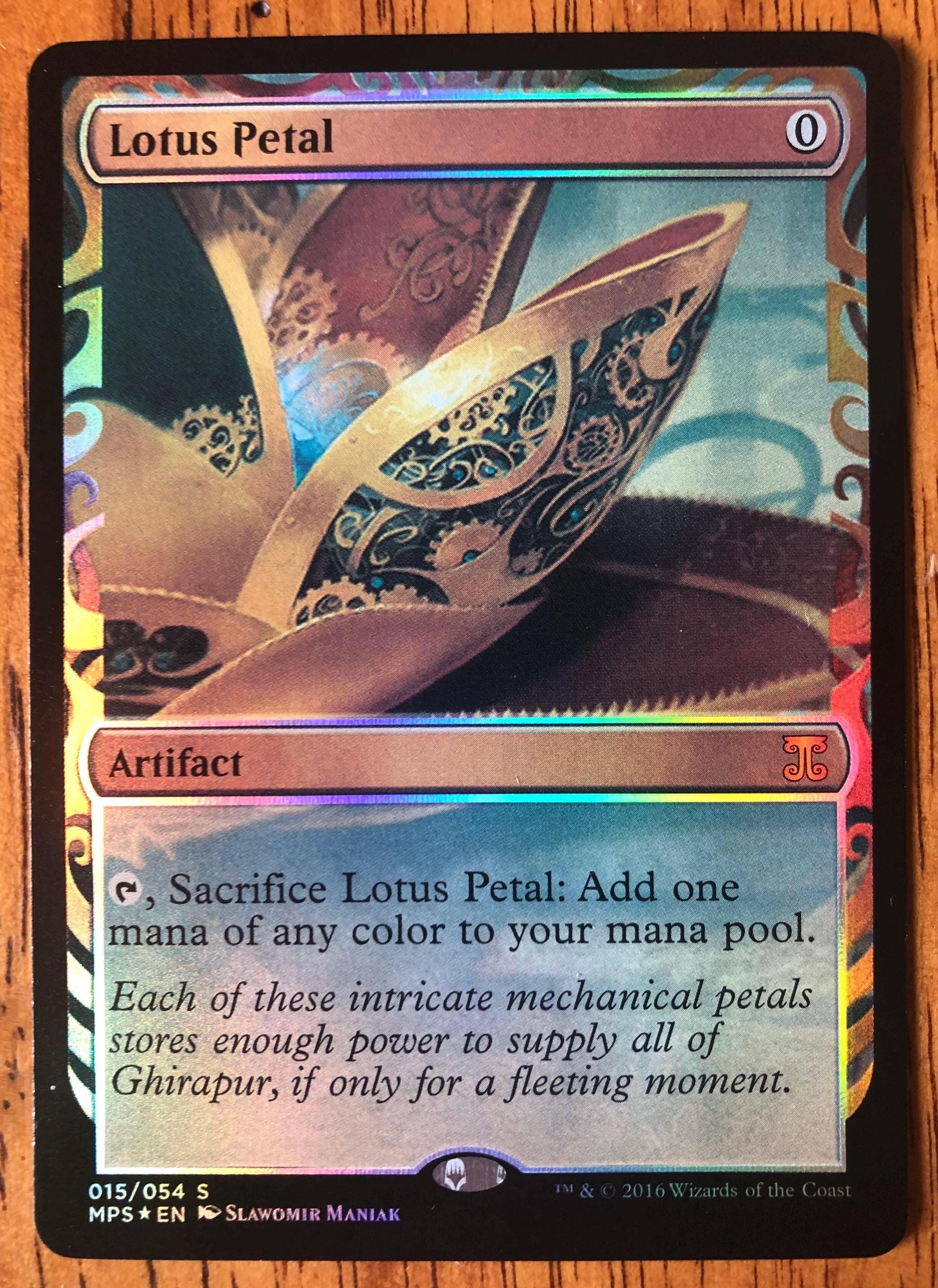Lotus Petal Mtg - Etsy